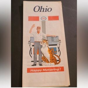3-1970 Humble Oil Company Ohio Map Never Opened
3/$20